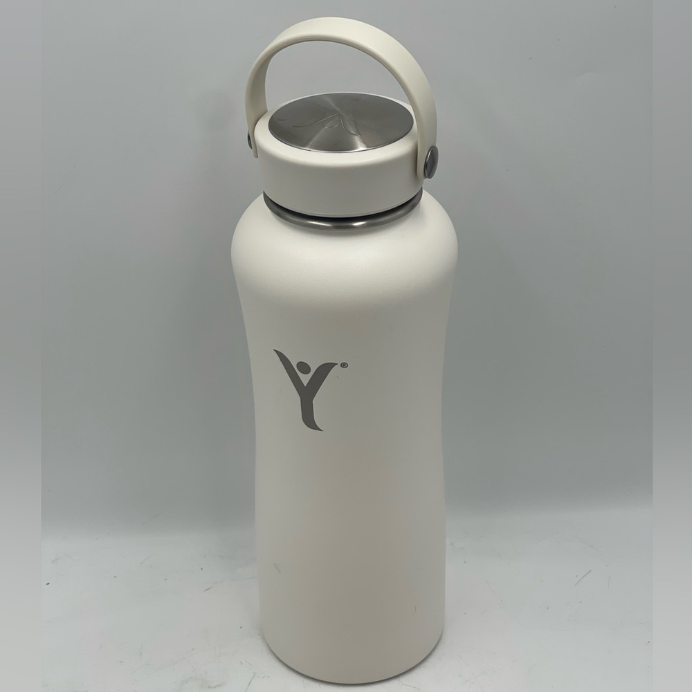 DYLN: 40 oz. Pearl Stainless Steel Standard Mouth Water Bottle with Handle Cap